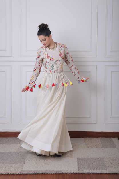 Gul Jacket & Skirt Set