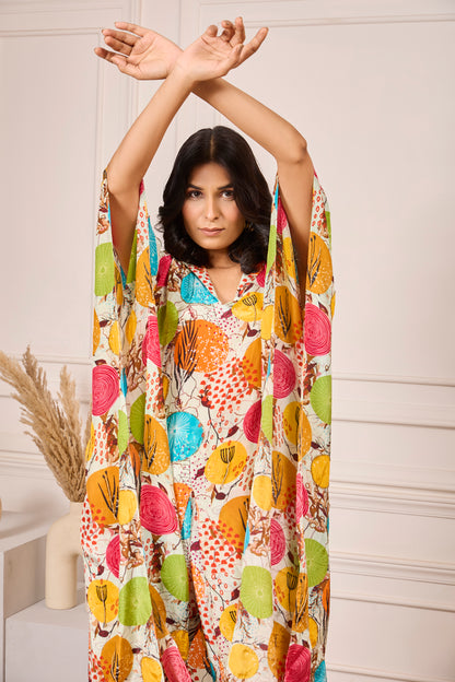 Kaftan Shirt with Pleated Pants