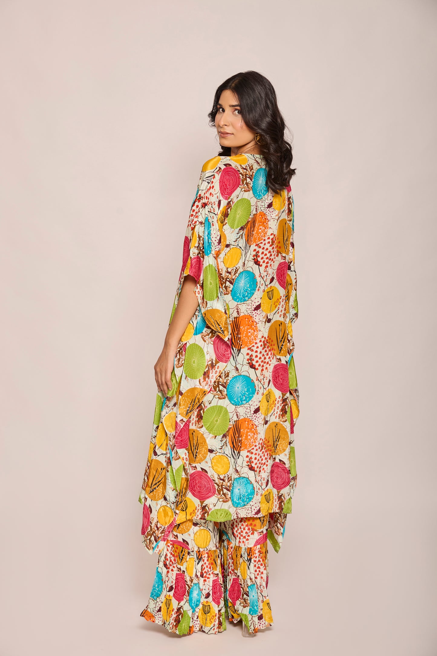 Kaftan Shirt with Pleated Pants
