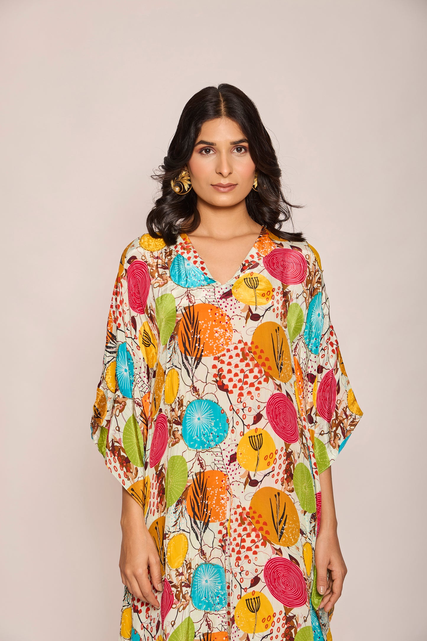 Kaftan Shirt with Pleated Pants